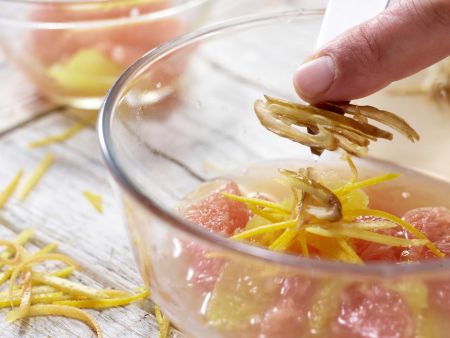Orangen-Grapefruit-Salat Zubereitung Schritt 6 Orangen-Grapefruit-Salat Zubereitung Schritt 6