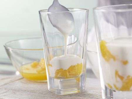 Orangen-Joghurt-Creme Zubereitung Schritt 8 Orangen-Joghurt-Creme Zubereitung Schritt 8