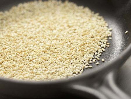 Orientalisches Auberginenpüree auf Fladenbrot Zubereitung Schritt 7 Orientalisches Auberginenpüree auf Fladenbrot Zubereitung Schritt 7