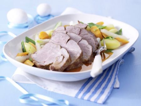 Osteressen mit Fleisch Osteressen mit Fleisch