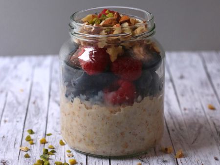 Overnight Oats Zubereitung Schritt 4 Overnight Oats Zubereitung Schritt 4