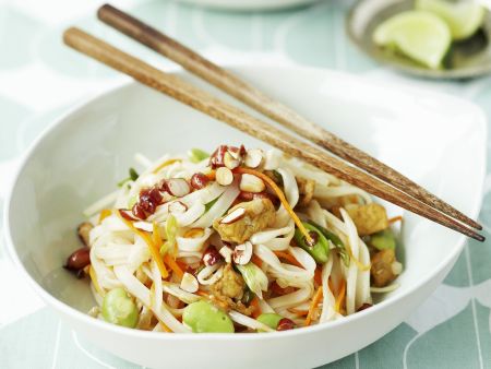 Pad Thai mit Hähnchen