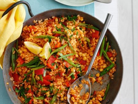 Paella vegan