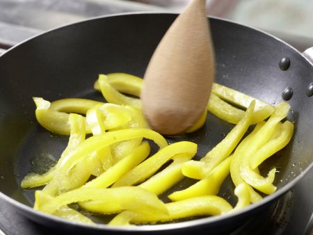 Paprika-Polenta-Suppe Zubereitung Schritt 4 Paprika-Polenta-Suppe Zubereitung Schritt 4