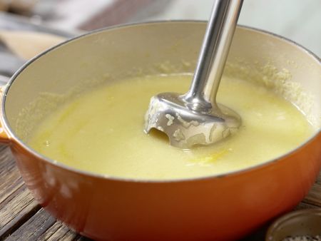 Paprika-Polenta-Suppe Zubereitung Schritt 6 Paprika-Polenta-Suppe Zubereitung Schritt 6