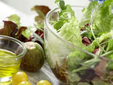 Parma-Salat mit Feigen Zubereitung Schritt 7 Parma-Salat mit Feigen Zubereitung Schritt 7