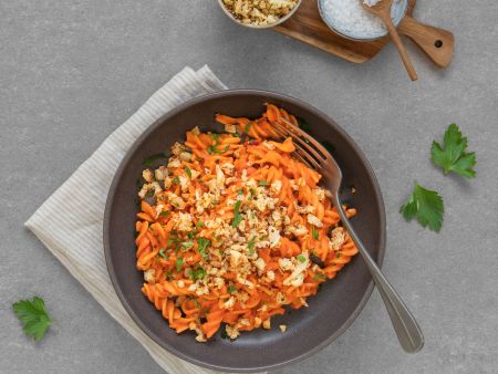 Pasta mit geröstetem Blumenkohl Rezept