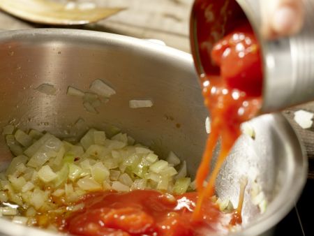 Pasta mit Tomatensauce Zubereitung Schritt 4 Pasta mit Tomatensauce Zubereitung Schritt 4