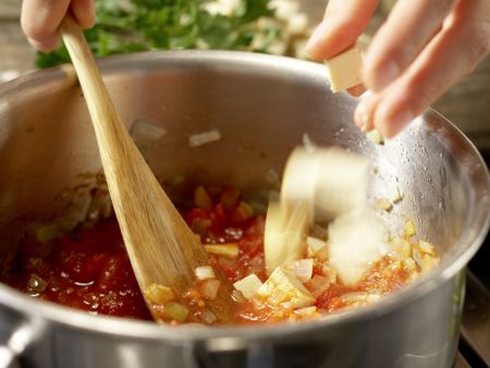 Pasta mit Tomatensauce Zubereitung Schritt 5 Pasta mit Tomatensauce Zubereitung Schritt 5