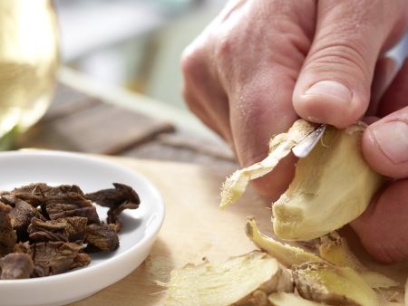 Pfannengerührtes Hähnchenfilet Zubereitung Schritt 6 Pfannengerührtes Hähnchenfilet Zubereitung Schritt 6