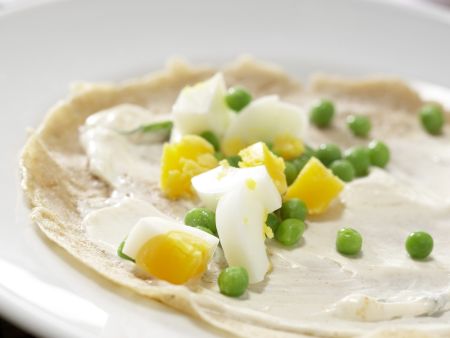 Pfannkuchen-Hähnchen-Wraps Zubereitung Schritt 12 Pfannkuchen-Hähnchen-Wraps Zubereitung Schritt 12
