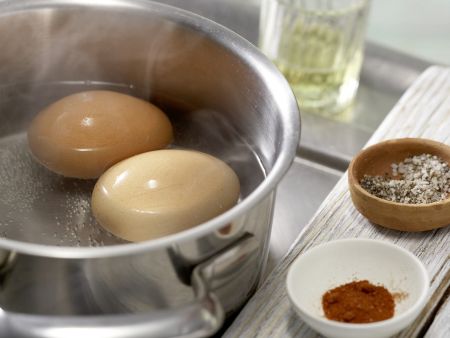 Pfannkuchen-Hähnchen-Wraps Zubereitung Schritt 5 Pfannkuchen-Hähnchen-Wraps Zubereitung Schritt 5