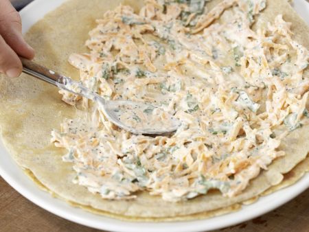 Pfannkuchenrollen Zubereitung Schritt 7 Pfannkuchenrollen Zubereitung Schritt 7