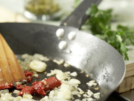 Pfeffriges Auberginen-Ragout Zubereitung Schritt 11 Pfeffriges Auberginen-Ragout Zubereitung Schritt 11