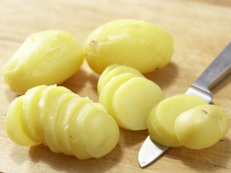 Pfifferling-Gröstl Zubereitung Schritt 6 Pfifferling-Gröstl Zubereitung Schritt 6