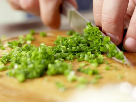 Pfifferlingspfanne Zubereitung Schritt 3 Pfifferlingspfanne Zubereitung Schritt 3