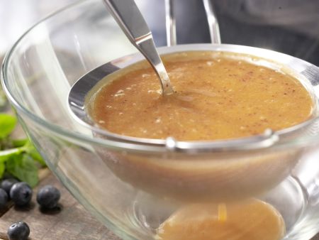 Pfirsich-Sorbet Zubereitung Schritt 4 Pfirsich-Sorbet Zubereitung Schritt 4