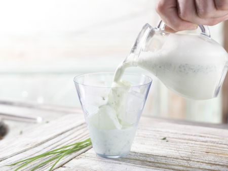 Pikanter Milchmix Zubereitung Schritt 2 Pikanter Milchmix Zubereitung Schritt 2