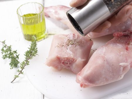 Pikantes Schmorkaninchen Zubereitung Schritt 4 Pikantes Schmorkaninchen Zubereitung Schritt 4