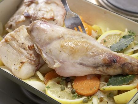 Pikantes Schmorkaninchen Zubereitung Schritt 7 Pikantes Schmorkaninchen Zubereitung Schritt 7