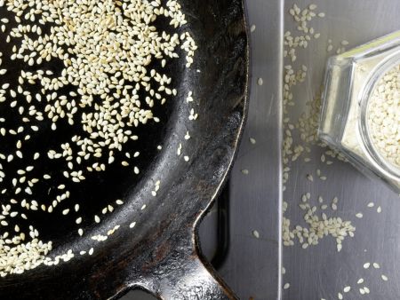 Pilz-Omelett-Röllchen Zubereitung Schritt 2 Pilz-Omelett-Röllchen Zubereitung Schritt 2
