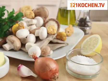 Pilze einfach braten