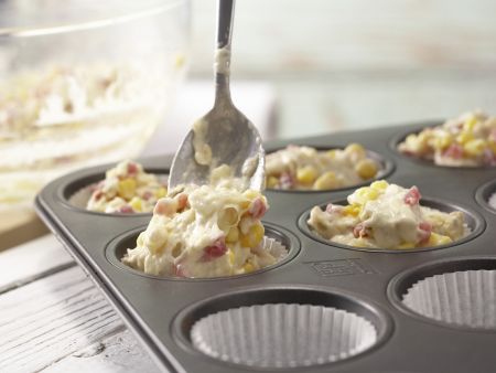 Pizza-Muffins Zubereitung Schritt 5 Pizza-Muffins Zubereitung Schritt 5