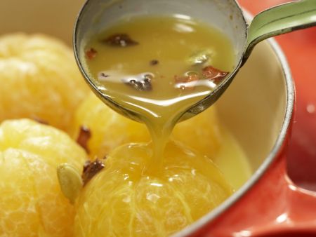 Pochierte Clementinen Zubereitung Schritt 5 Pochierte Clementinen Zubereitung Schritt 5