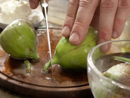 Pochierte Feigen Zubereitung Schritt 2 Pochierte Feigen Zubereitung Schritt 2