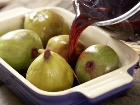 Pochierte Feigen Zubereitung Schritt 5 Pochierte Feigen Zubereitung Schritt 5