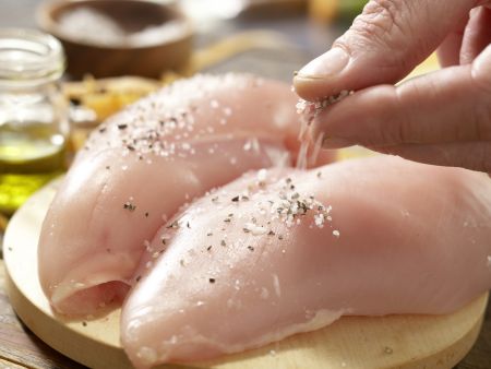 Pochierte Hähnchenbrust Zubereitung Schritt 8 Pochierte Hähnchenbrust Zubereitung Schritt 8