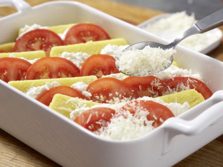 Polenta-Käse-Auflauf Zubereitung Schritt 8 Polenta-Käse-Auflauf Zubereitung Schritt 8