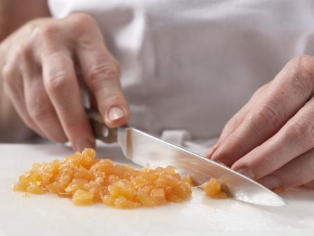Polenta-Lachs-Türmchen Zubereitung Schritt 8 Polenta-Lachs-Türmchen Zubereitung Schritt 8