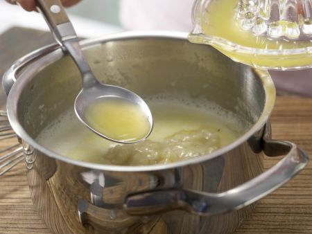 Polenta-Orangen-Brei Zubereitung Schritt 3 Polenta-Orangen-Brei Zubereitung Schritt 3
