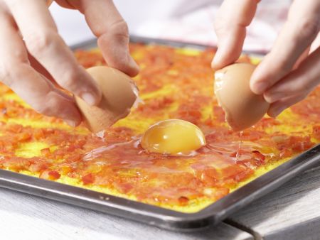 Polenta-Pizza auf mexikanische Art Zubereitung Schritt 8 Polenta-Pizza auf mexikanische Art Zubereitung Schritt 8