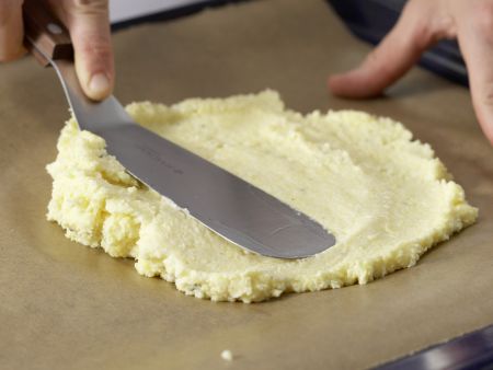 Polenta-Pizza Zubereitung Schritt 4 Polenta-Pizza Zubereitung Schritt 4