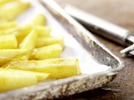 Pommes aus dem Ofen Zubereitung Schritt 3 Pommes aus dem Ofen Zubereitung Schritt 3
