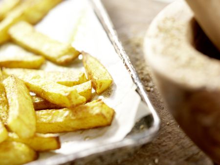 Pommes aus dem Ofen Zubereitung Schritt 6 Pommes aus dem Ofen Zubereitung Schritt 6