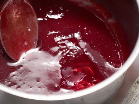 Preiselbeer-Joghurt-Schaum Zubereitung Schritt 3 Preiselbeer-Joghurt-Schaum Zubereitung Schritt 3
