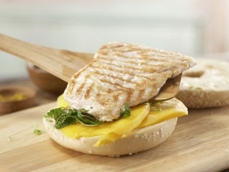 Puten-Sandwich Zubereitung Schritt 7 Puten-Sandwich Zubereitung Schritt 7