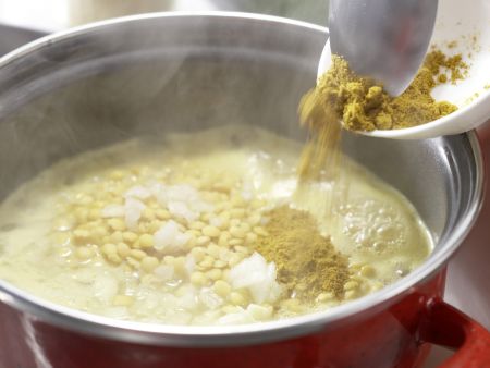 Putenrouladen mit Linsenfüllung Zubereitung Schritt 2 Putenrouladen mit Linsenfüllung Zubereitung Schritt 2