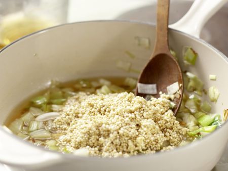 Quinoa mit Lauch Zubereitung Schritt 6 Quinoa mit Lauch Zubereitung Schritt 6
