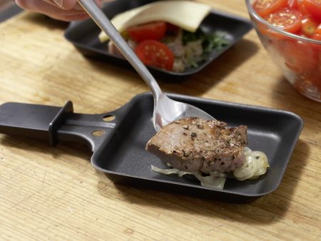 Raclette Zubereitung Schritt 5 Raclette Zubereitung Schritt 5