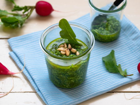 Radieschengrün-Pesto