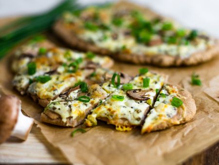 Rahmfladen mit Kräutern