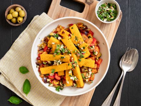 Ratatouille mit Polenta