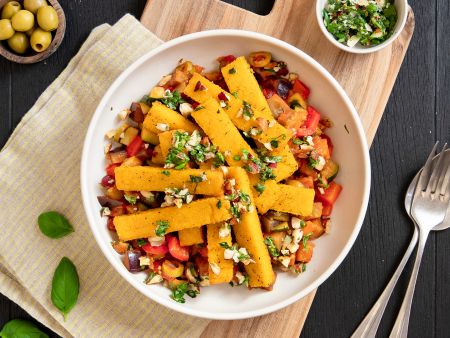 Ratatouille mit Polenta