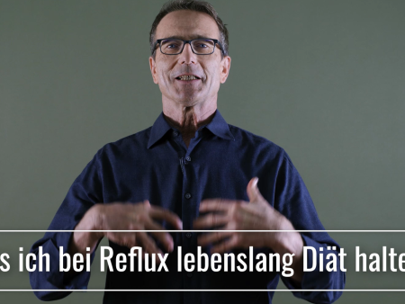 Muss ich bei Reflux lebenslang Diät halten?