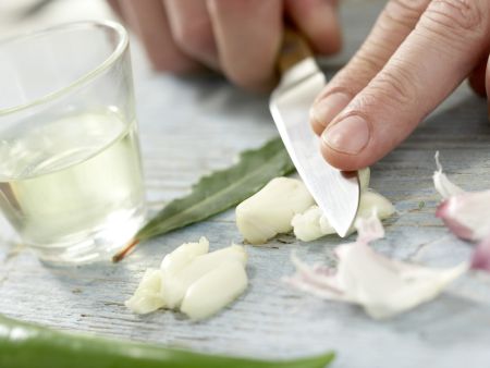 Reis mit Bohnen Zubereitung Schritt 2 Reis mit Bohnen Zubereitung Schritt 2