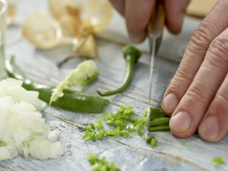 Reis mit Bohnen Zubereitung Schritt 5 Reis mit Bohnen Zubereitung Schritt 5